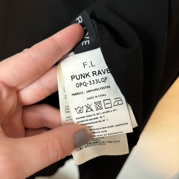 Punk Rave gothic dress - Picture 4 of 4